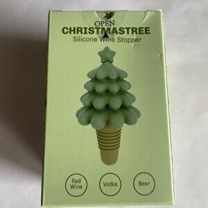 Christmas Tree Silicone Wine Stopper
